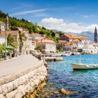 Historic town of Perast at Bay of Kotor in summer, Montenegro Von JFL Photography