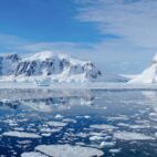 Cruising through the Neumayer channel full of Icebergs in Antarctica. Von Christopher